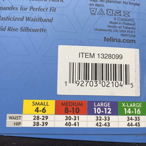 FELINA 2- PACK WOMEN WIDE WAISTBAND SUEDED LIGHTWEIGHT LEGGINGS - Picture 8 of 8